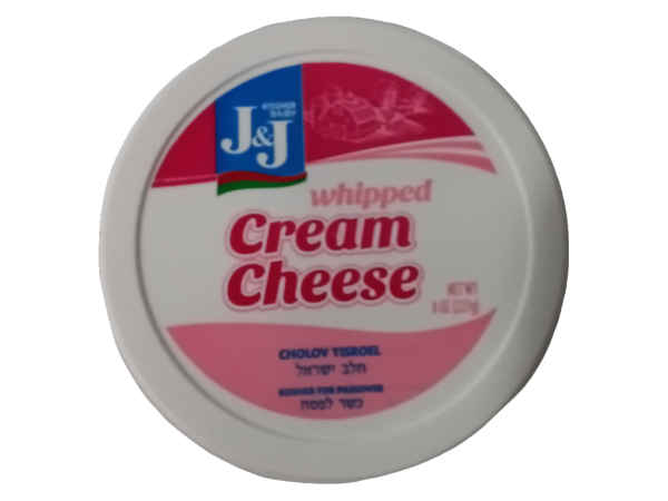 J&J Whipped Cream Cheese, 8oz