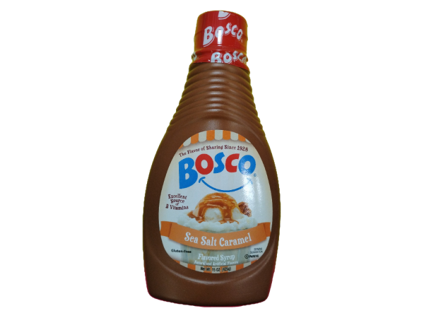 Bosco Sea Salt Caramel Flavored Syrup, 15 Oz