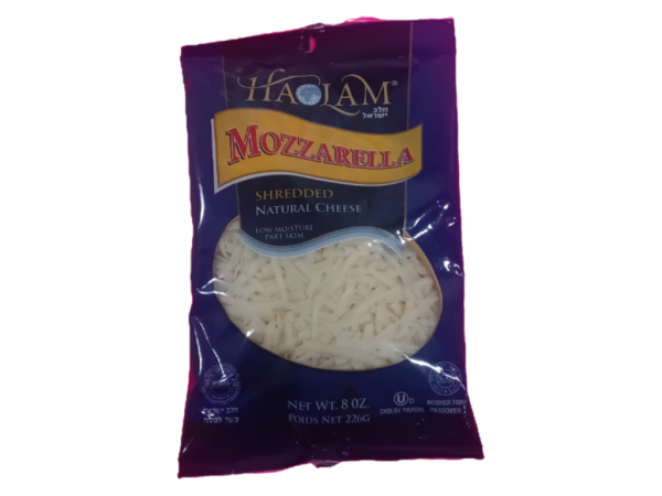 Haolam Mozzarella Shredded Natural Cheese, 8oz