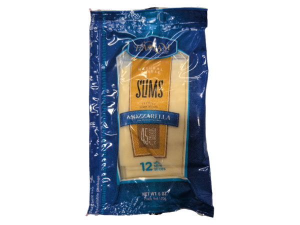 Haolam Slims Mozzarella, 6 Oz