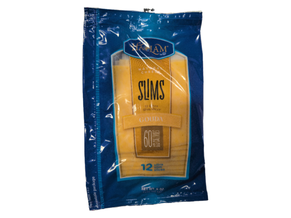 Haolam Slims Gouda Ultra Slim Cheese, 6 Oz