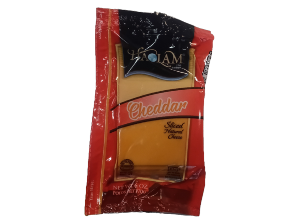 Haolam Cheddar Sliced Cheese, 6 Oz