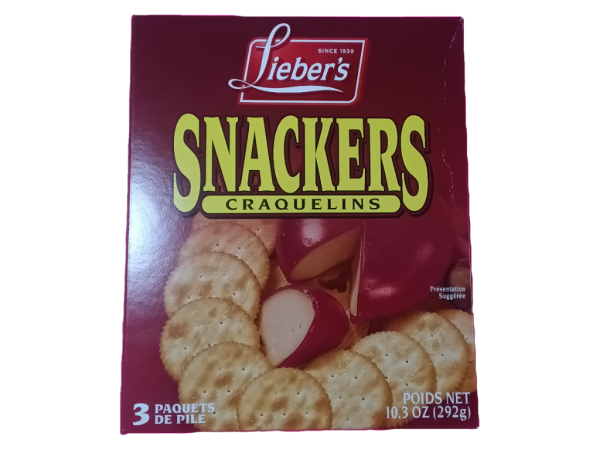 Lieber's Snackers Salted, 10.3 Oz