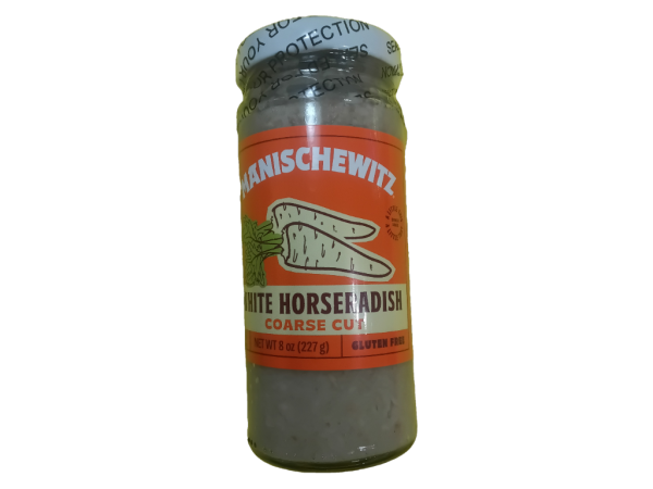 Manischewitz White Horseradish Coarse Cut (8oz)