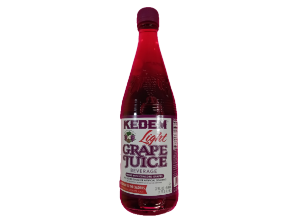 Kedem Grape Juice 22oz Light Concor