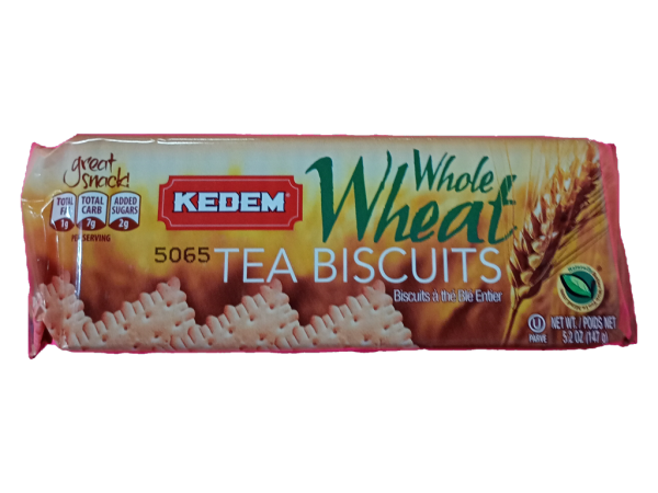 Kedem Whole Wheat Tea Biscuits, 4.02 Oz