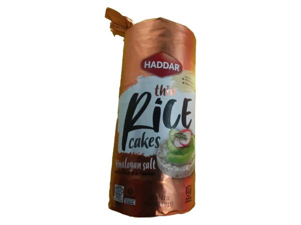 Haddar Rice Cake Multigrain Himalayan, 3.5oz