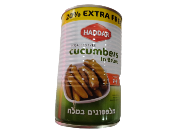 Haddar Israeli Style Cucumbers In Brine, 16 Oz