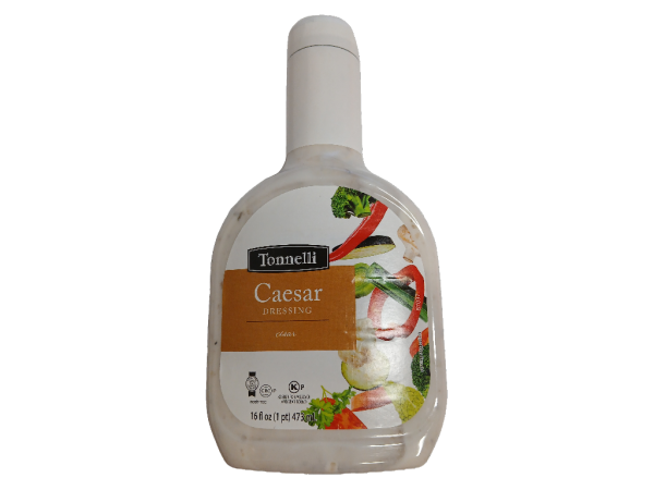 Tonnelli Caesar Dressing, 16 Oz