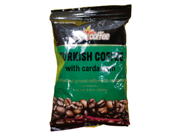 Elite Turkish Coffee Bag W Cardamon, 3.5 Oz