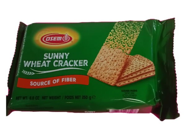 Osem Sunny Whole Wheat Crackers, 7 Oz