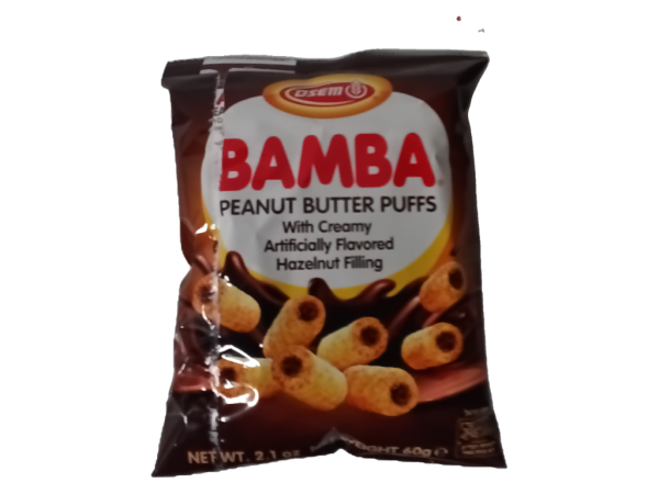 Osem Hazelnut Bamba Snack, 2.1 Oz