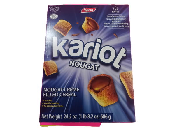 Telma Kariot Nougat Cream Cereal, 24.2 Oz