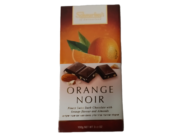 Schmerling's Choc Bar Orange Noir, 3.5 Oz