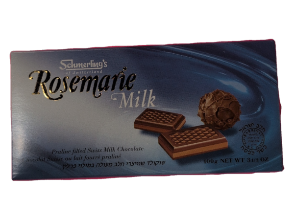 Schmerling's Choc Bar Rosemarie Milk, 3.5 Oz