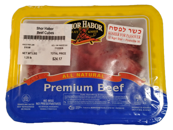 Shor Habor Beef Cubes