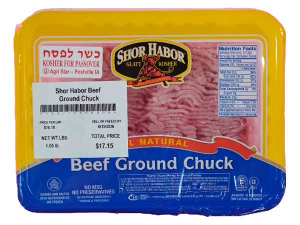Shor Habor, Ground Beef Chuck