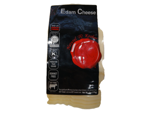 Natural Kosher Edem Cheese Slice, 6 Oz