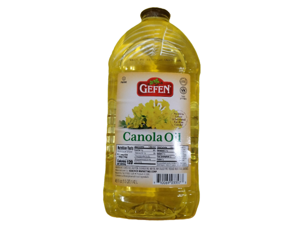 Gefen Canola Oil, 48 Oz