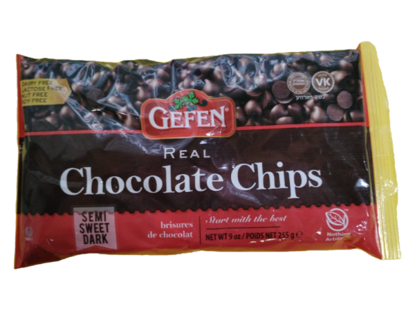 Gefen Real Chocolate Chips, 9 Oz