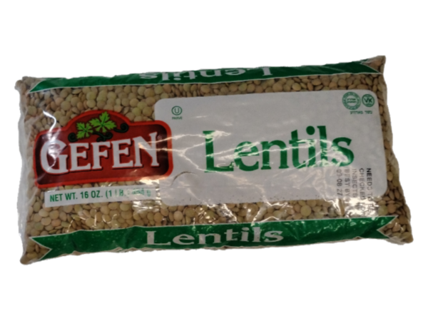 Gefen lentil, 16 oz