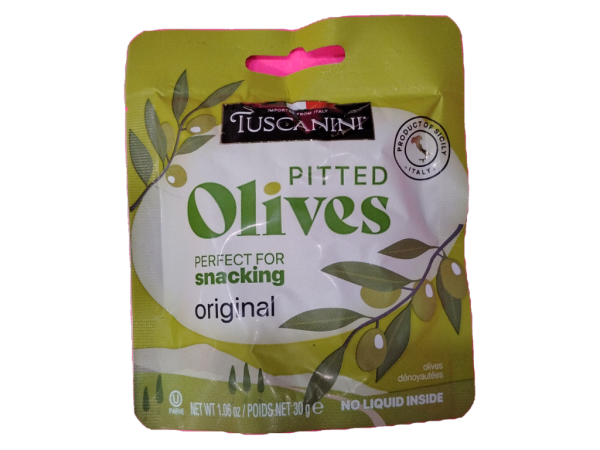 Tuscanni Original Pitted Olive Pouch, 1 Oz