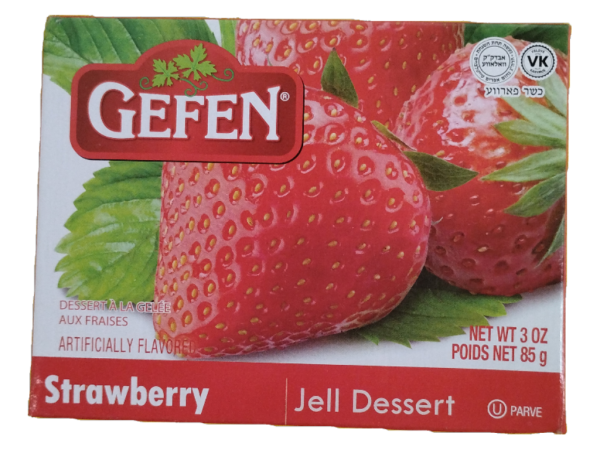 Gefen Jell Strawberry, 3 Oz