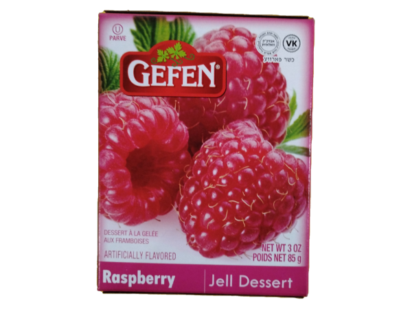 Gefen Jello Raspberry Gefen, 3 Oz