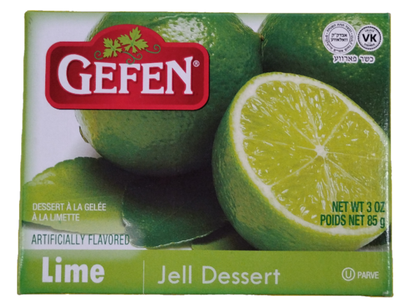 Gefen Lime Jell Dessert, 3 Oz