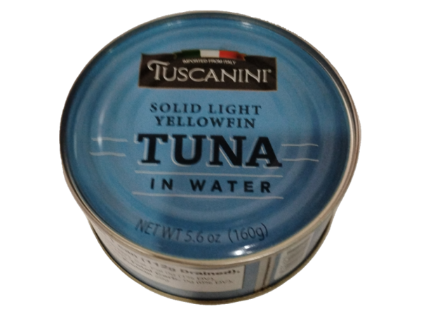 Tuscanini Yellowfin Tuna In Water, 5.6 Oz