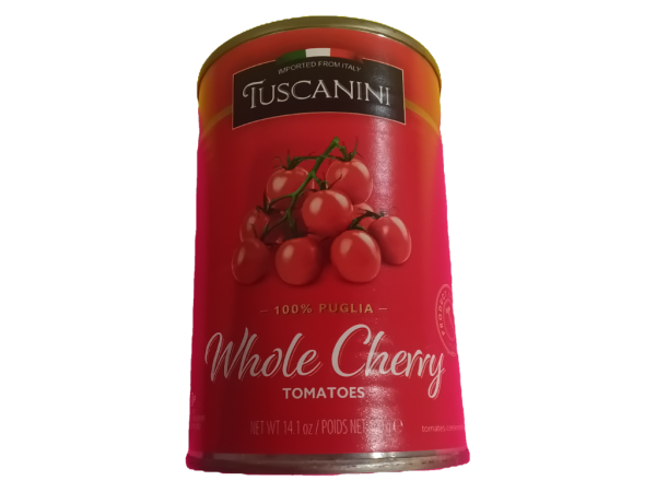 Tuscanini 100% Puglia Whole Cherry Tomatoes, 14.1 Oz