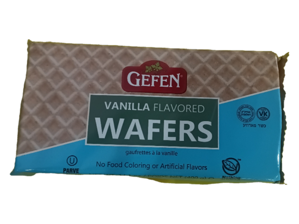 Gefen Vanilla Flavored Wafers, 14.1 Oz