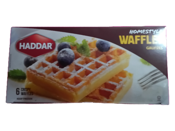 Haddar homestyle waffles, 6 ct