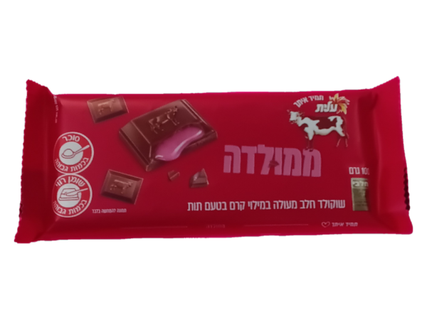Elite Milk Chocolate Bar with Strawberry Filling, 3.5 Oz