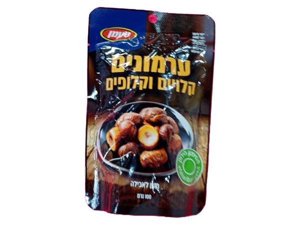 Peeled and roasted chestnuts 100 grams