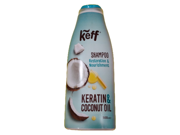 Keff Shampoo Coconut Oil & Keratin