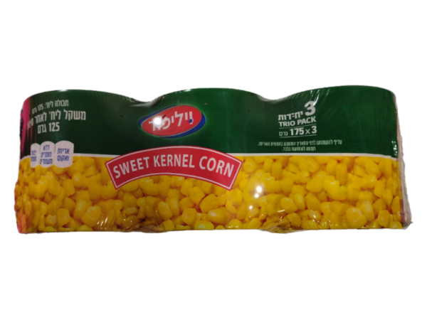 Willi Food Sweet Kernel Corn 3 Pack (6.1oz)