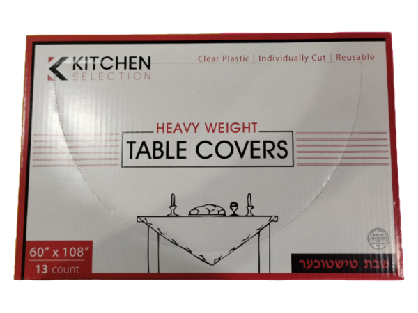 Kitchen Collection  60 X 108 Table Covers , 13 Pc