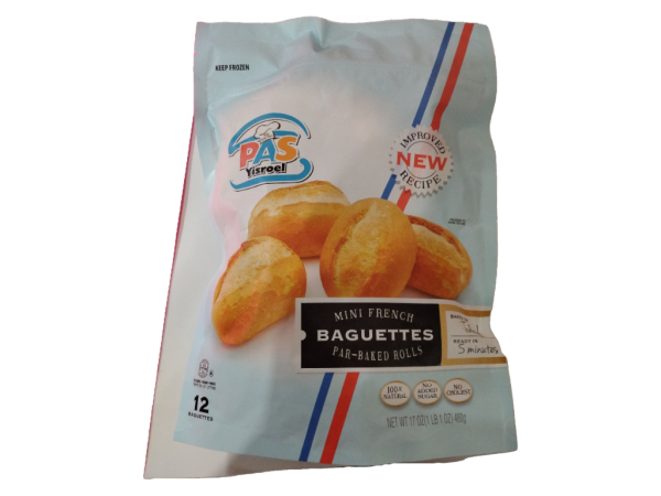 Pas Yisroel Mini French Baguettes, 12 Ct