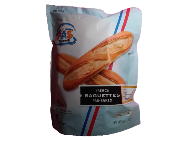Pas yisroel french baguettes, 6 pk