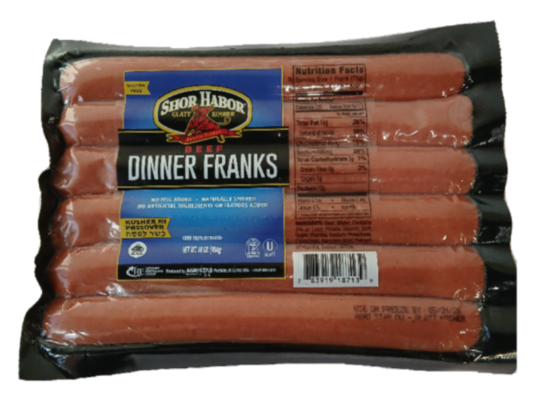 Shor Habor Beef Franks, 16 Oz