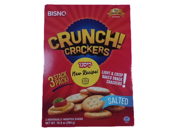 Binso Crunch Crackers Salted, 10 Oz