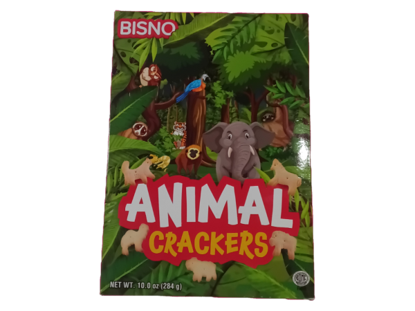 Bisno Animal Crackers, 10 Oz