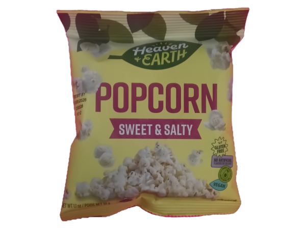 Heaven & Earth Sweet & Salty Popcorn, 1.1 Oz