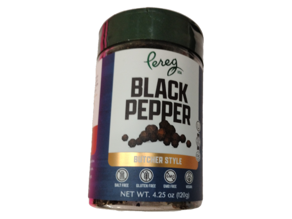 Pereg black pepper ground, 4.2 oz