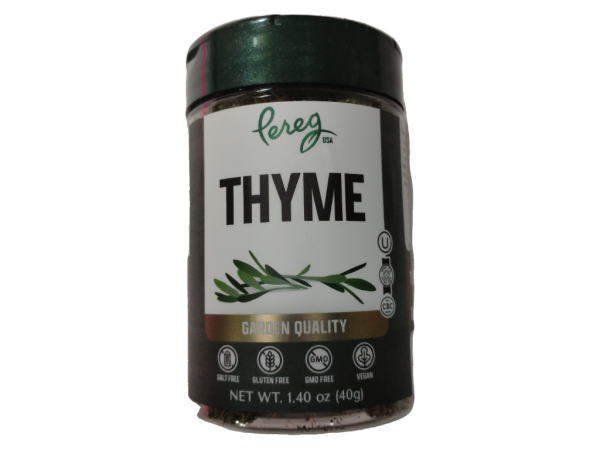 Pereg thyme crushed, 1.4 oz