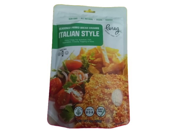 Pereg Italian Style Seasoned Panko Bread Crumbs, 9 Oz