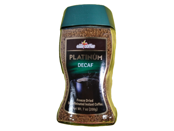 Elite platinum decaf 7oz