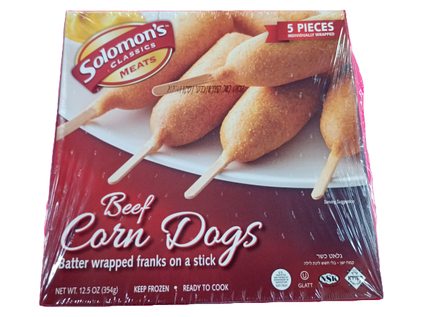 Solomon's Beef Corn Dogs, 12.5 Oz