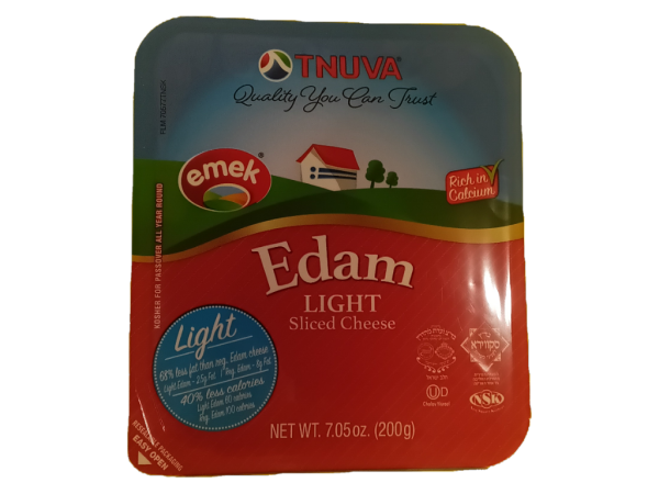 Tnuva Emek Light Edam Cheese, 7.05oz